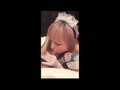 ❤️ I-Japanese Idol [mayuka], isinxibo sesicakakazi saseFransi, inxalenye yoku-1, i-blowjob kunye ne-jerk off nge-lotion Amanyala kuthi